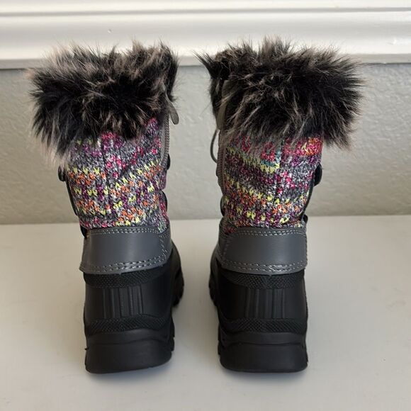 Dream Pairs Kids Waterproof Snow Boots Size 9T - Picture 2 of 12